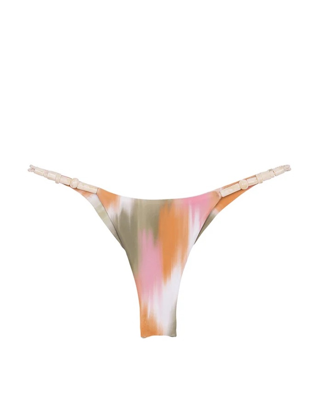 NWT ViX Paula Hermanny Duala Zene Detail Bikini Bottoms - Small - I Multicolor